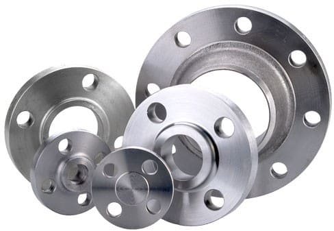 Distribuidor de flanges de aço